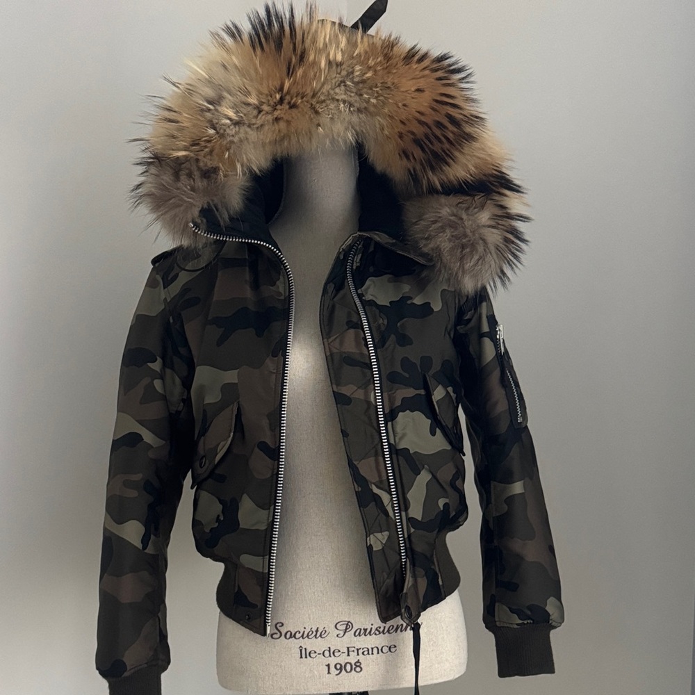 SAM. Black Quilted Jacket